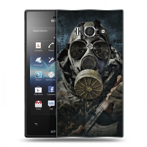 Дизайнерский пластиковый чехол для Sony Xperia acro S Сталкер