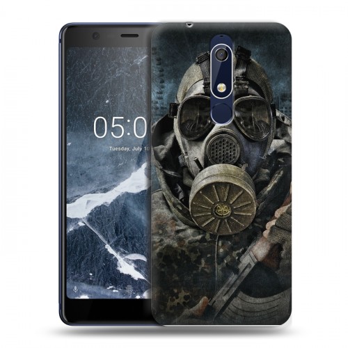 Дизайнерский пластиковый чехол для Nokia 5.1 Сталкер