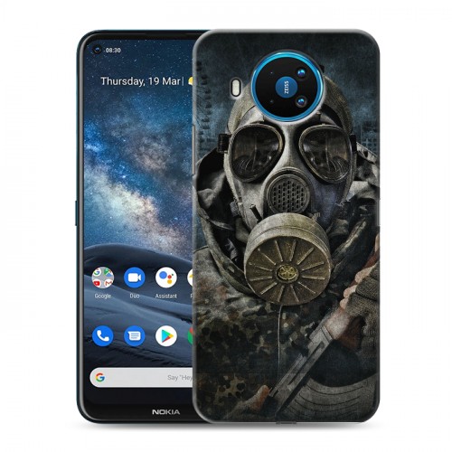 Дизайнерский силиконовый чехол для Nokia 8.3 Сталкер