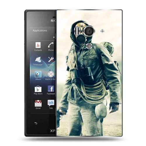 Дизайнерский пластиковый чехол для Sony Xperia acro S Сталкер