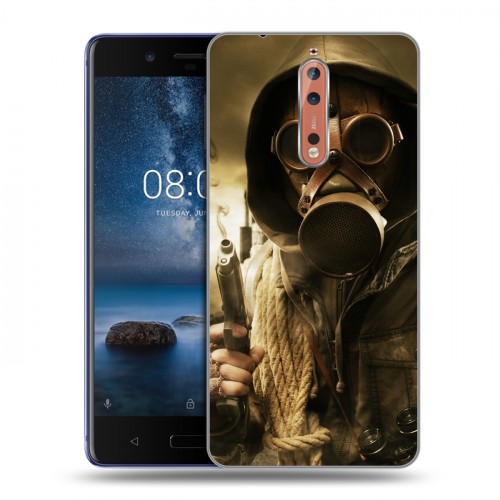 Дизайнерский пластиковый чехол для Nokia 8 Сталкер