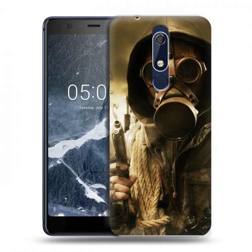 Дизайнерский пластиковый чехол для Nokia 5.1 Сталкер