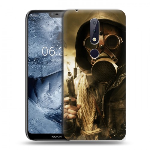 Дизайнерский пластиковый чехол для Nokia 6.1 Plus Сталкер