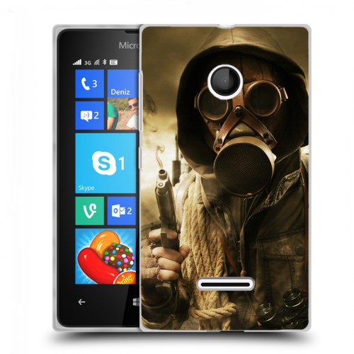 Дизайнерский пластиковый чехол для Microsoft Lumia 435 Сталкер