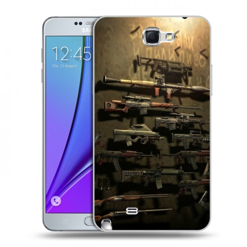 Дизайнерский пластиковый чехол для Samsung Galaxy Note 2 Сталкер
