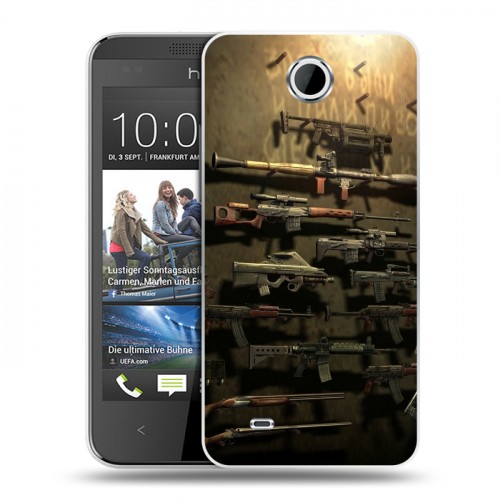 Дизайнерский силиконовый чехол для HTC Desire 300 Сталкер