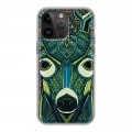 Дизайнерский силиконовый чехол для Iphone 14 Pro Max Животные ацтеков