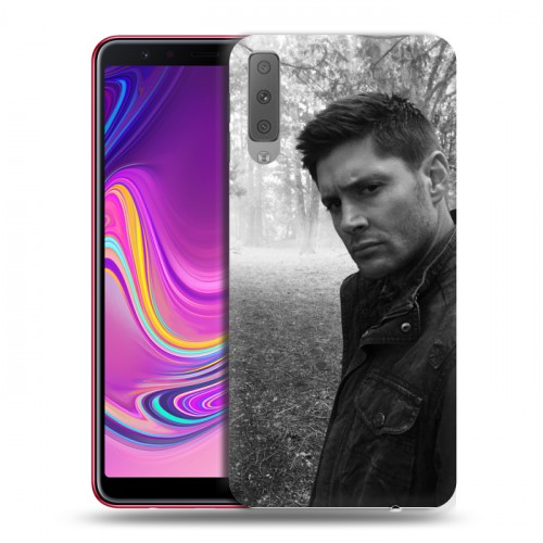 Дизайнерский силиконовый с усиленными углами чехол для Samsung Galaxy A7 (2018) Сверхъестественное