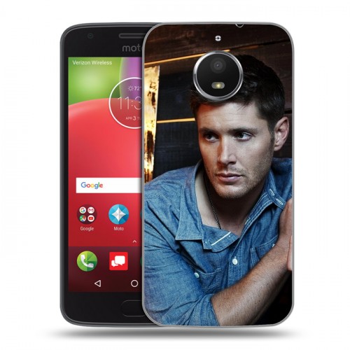 Дизайнерский силиконовый чехол для Motorola Moto E4 Plus Сверхъестественное