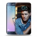 Дизайнерский пластиковый чехол для Samsung Galaxy S6 Edge Сверхъестественное