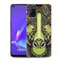 Дизайнерский пластиковый чехол для OPPO A52 Животные ацтеков