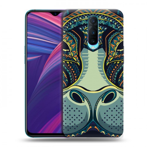 Дизайнерский пластиковый чехол для OPPO RX17 Pro Животные ацтеков