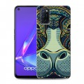 Дизайнерский пластиковый чехол для OPPO A52 Животные ацтеков