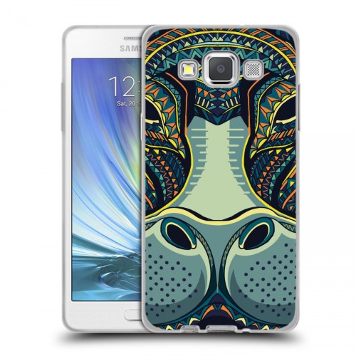 Дизайнерский пластиковый чехол для Samsung Galaxy A5 Животные ацтеков