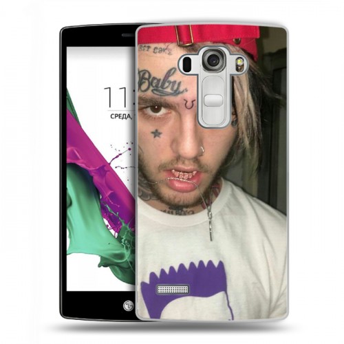 Дизайнерский пластиковый чехол для LG G4 S Lil Peep