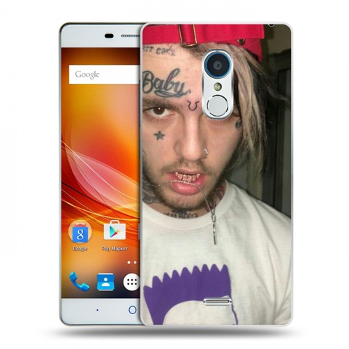 Дизайнерский пластиковый чехол для ZTE Blade X9 Lil Peep