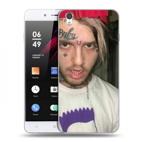 Дизайнерский пластиковый чехол для OnePlus X Lil Peep