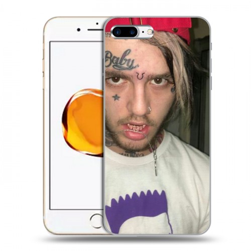 Дизайнерский пластиковый чехол для Iphone 7 Plus / 8 Plus Lil Peep