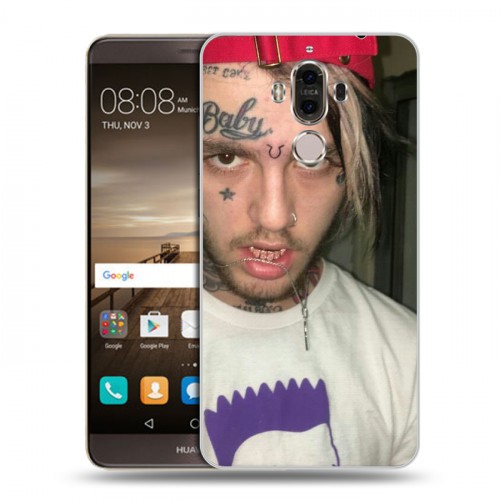 Дизайнерский пластиковый чехол для Huawei Mate 9 Lil Peep