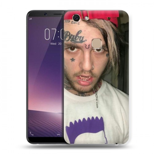 Дизайнерский пластиковый чехол для Vivo V7 Lil Peep