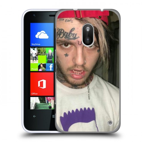 Дизайнерский пластиковый чехол для Nokia Lumia 620 Lil Peep