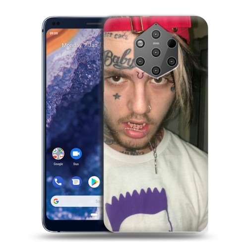 Дизайнерский силиконовый чехол для Nokia 9 PureView Lil Peep