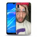 Дизайнерский пластиковый чехол для Huawei Y6 (2019) Lil Peep