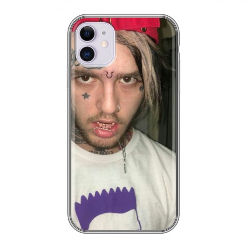 Дизайнерский силиконовый чехол для Iphone 11 Lil Peep