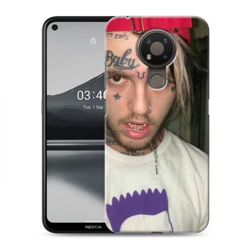 Дизайнерский пластиковый чехол для Nokia 3.4 Lil Peep