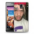 Дизайнерский пластиковый чехол для Huawei Ascend P1 Lil Peep