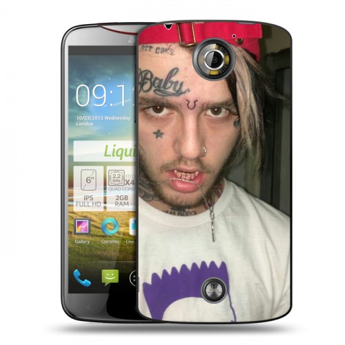 Дизайнерский пластиковый чехол для Acer Liquid S2 Lil Peep