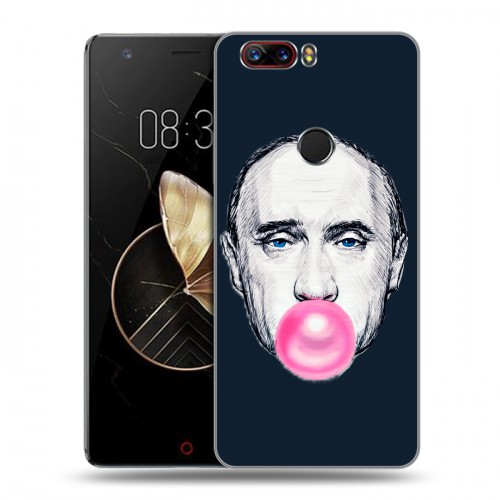 Дизайнерский пластиковый чехол для ZTE Nubia Z17 В.В.Путин 