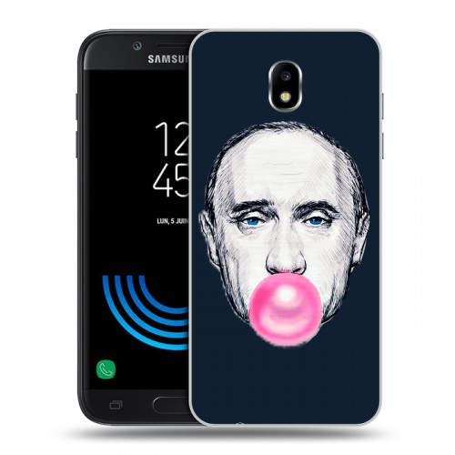 Дизайнерский пластиковый чехол для Samsung Galaxy J5 (2017) В.В.Путин 