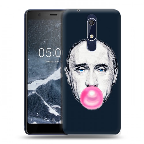 Дизайнерский пластиковый чехол для Nokia 5.1 В.В.Путин 