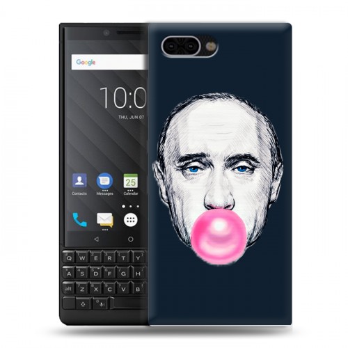 Дизайнерский пластиковый чехол для BlackBerry KEY2 В.В.Путин 