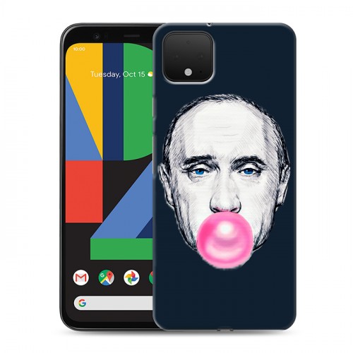 Дизайнерский пластиковый чехол для Google Pixel 4 В.В.Путин 