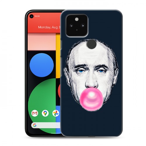 Дизайнерский пластиковый чехол для Google Pixel 5 В.В.Путин 