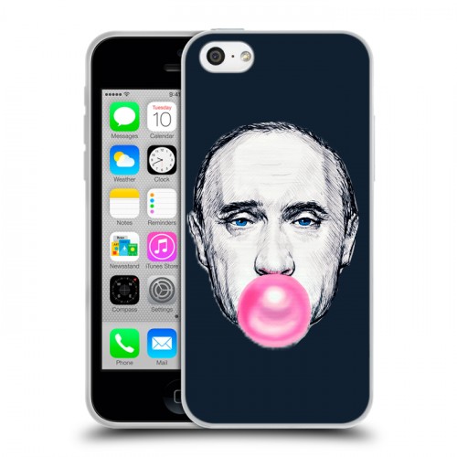 Дизайнерский пластиковый чехол для Iphone 5c В.В.Путин 
