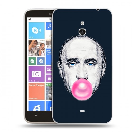 Дизайнерский пластиковый чехол для Nokia Lumia 1320 В.В.Путин 