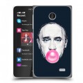 Дизайнерский пластиковый чехол для Nokia X В.В.Путин 