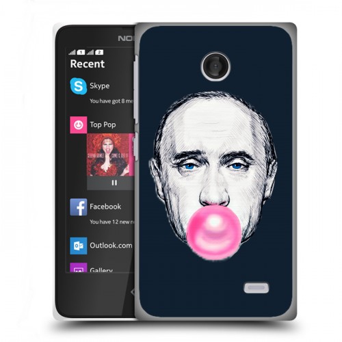 Дизайнерский пластиковый чехол для Nokia X В.В.Путин 