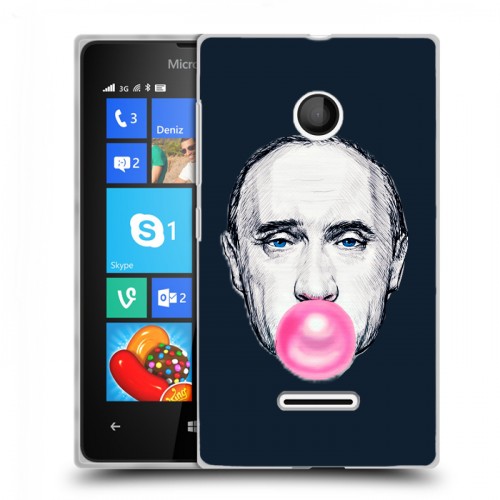 Дизайнерский пластиковый чехол для Microsoft Lumia 435 В.В.Путин 