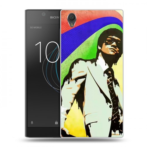 Дизайнерский пластиковый чехол для Sony Xperia L1 Брюс Ли