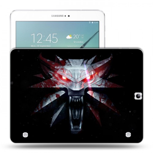 Дизайнерский силиконовый чехол для Samsung Galaxy Tab S2 9.7 Креатив
