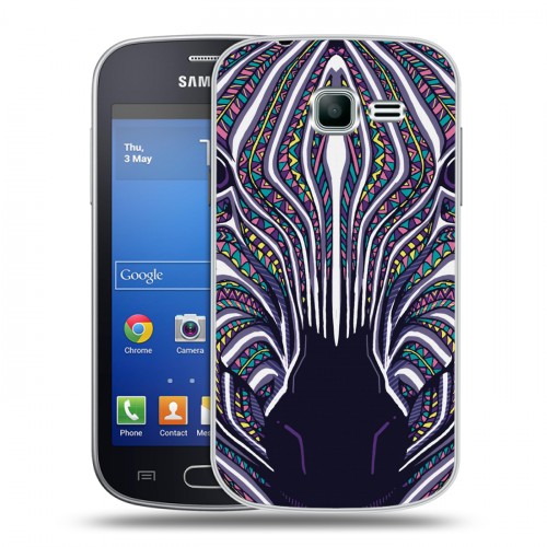 Дизайнерский пластиковый чехол для Samsung Galaxy Trend Lite Животные ацтеков