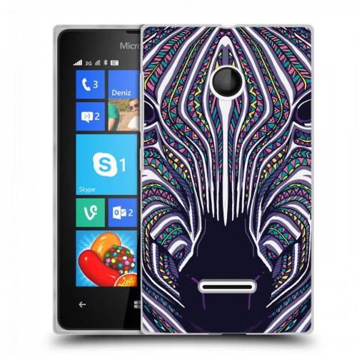 Дизайнерский пластиковый чехол для Microsoft Lumia 435 Животные ацтеков