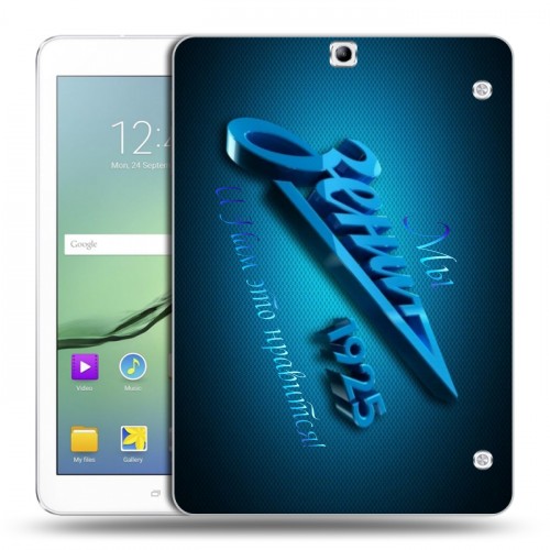 Дизайнерский силиконовый чехол для Samsung Galaxy Tab S2 9.7 креатиный принт