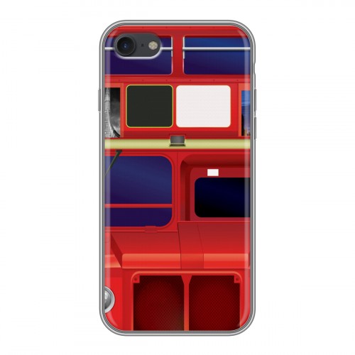 Дизайнерский силиконовый чехол для Iphone 7 Дух Лондона
