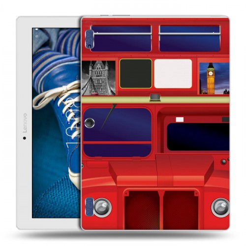 Дизайнерский силиконовый чехол для Lenovo Tab 2 A10-30 Дух Лондона