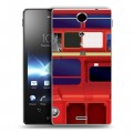 Дизайнерский пластиковый чехол для Sony Xperia TX Дух Лондона